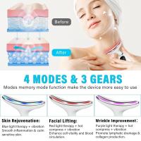 Scttomon Masajeador Facial Herramienta de Eliminación de Arrugas para Suavizamiento de Cara y Cuello Equipo de Belleza Efectivo - details 1