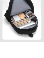 Mochila Universitaria de Gran Capacidad Color Sólido para Hombres y Mujeres - details 17