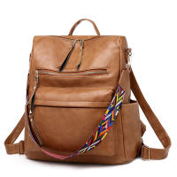 Zhenli-Bolso de hombro Retro para mujer, mochila de gran capacidad, diseño de nicho, venta al por mayor - details 7