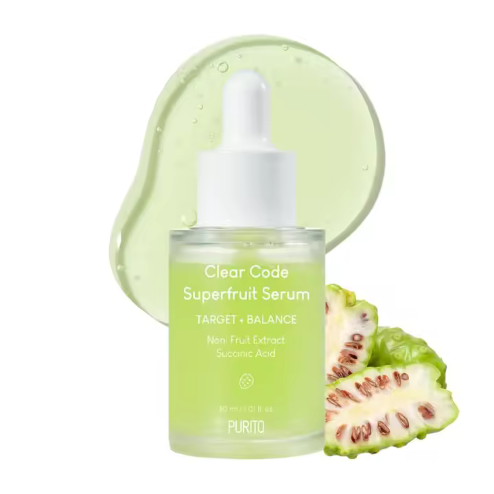 PURITO Clear Code Superfruit Serum 30ml/1.01 fl.oz., solución aclaradora de próxima generación con extracto de fruta de Noni, - 1