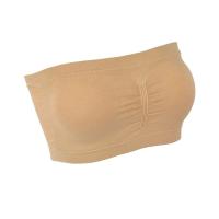 Camisola elástica de moda para mujer, sujetador acolchado, S-6XL, top corto sexy sin tirantes para mujer - details 1