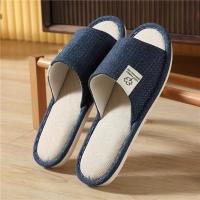 Zapatillas de lino antideslizantes para interiores Four Seasons Hospitality - details 10