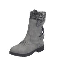 Otoño Invierno mujer moda pisos botas martin zapatos de moda casual botas para mujer - details 3