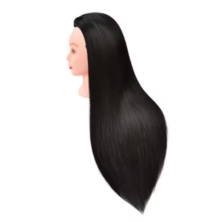 Cabeza De Maniquí De Entrenamiento De Peluquería - 1