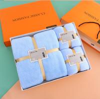 Juego de 3 Toallas，Con caja de regalo，terciopelo coral - Suaves y absorbentes - Toallas de baño - Toallas para la Cara y el Lavabo，La mejor opción para regalar a familiares, amigos y personas mayores. - details 14