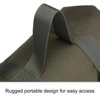 Estera de Tiro Antideslizante de Doble Cara Alfombrilla Multifunción Impermeable para Actividades al Aire Libre Base Termoaislante y Nylon Militar - details 1