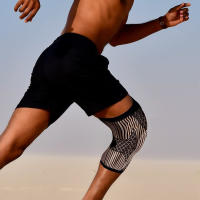 Rodillera de fibra de iones de cobre para hombres y mujeres, soporte de compresión, entrenamiento deportivo, desgarro de menisco, alivio del dolor articular ACL, 1 par - details 12