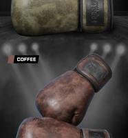 Guantes de Boxeo Retro Colores para Adultos Cuero PU para MMA, Muay Thai, Sanda GYM 6 a 12OZ - details 12