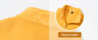 MAGCOMSEN Suéteres de lana para hombre Otoño Invierno Media cremallera Cuello alto Cálido Jersey de manga larga Tops casuales para entrenamiento al aire libre - details 2