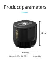 5W Li-Ion Battery Powered Semi-Automatic Mason Jar Sealer - LED Digital Vacuum Sealer for Kitchen Bottles and Cans, Preserving Machine - details 9