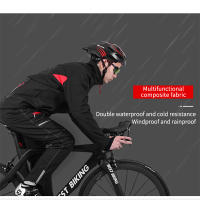 WEST BIKING-traje de ciclismo cálido para hombre y mujer, conjunto deportivo resistente al viento y al agua, para correr y pescar - details 9