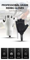 Guantes de Ciclismo de Verano Transpirables para Hombres y Mujeres Almohadilla de Palma Gruesa - details 0