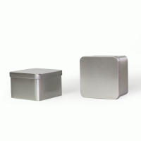 Caja de Almacenamiento de Metal Mini Cuadrada de Hierro Fundido para Dulces Chocolate Regalos Cajas de Té Bol de Sabón Pequeños Artículos Sundries - details 4