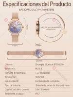 Reloj Inteligente Mujer, 1.27