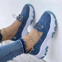 Zapatillas deportivas vulcanizadas para Mujer, zapatos informales con plataforma, transpirables, a la moda, 2023 - details 1