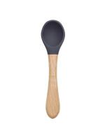 Cuchara de Silicona para Bebé Mango de Madera Utensilio de Comer Alimentos Sólidos - details 10