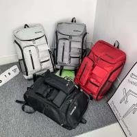 Mochila escolar personalizada de gran capacidad, bolsa de entrenamiento deportivo para gimnasio, mochila para raqueta de tenis y bádminton con compartimento para zapatos - details 1