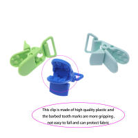 Chupete de plástico Kam en forma de D para bebé, Clip para chupete, soporte para cadena de suspensión, Clip para cinta de 20mm, 40 piezas - details 6