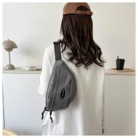 Bolso pequeño de moda 2025, nuevo bolso de lona informal para hombre, mochila cruzada para deportes y fitness - details 22