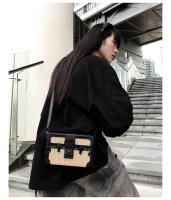 Bolso de caja Bolso cuadrado pequeño Tendencia de la moda de los hombres Bolso bandolera Otoño bolso de hombro para teléfono móvil - details 12