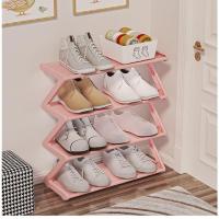 Estante de tela multifuncional Z Ahorra espacio en casa, resistente a la suciedad con múltiples capas, organizador de armario para zapatos - details 4