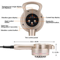 Masajeador Eléctrico Meridian para Adelgazamiento y Estimulación Muscular Terapia Física con Vibración Quemador de Grasa Anti Celulitis - details 6