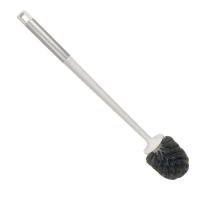 Mano de limpieza profunda plástica respetuosa del medio ambiente de aluminio del cepillo del retrete de los Pp de la manija sostenible - details 2