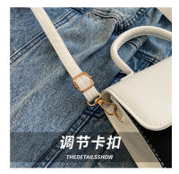 Bolso de mano Popular para mujer, bolso de hombro elegante y versátil, bolso cuadrado pequeño de empalme de moda - details 5