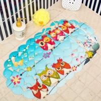 1 Alfombrilla Antideslizante para Baño De Dibujos Animados, Alfombrilla De Forma Especial Con Orificio De Drenaje - details 6