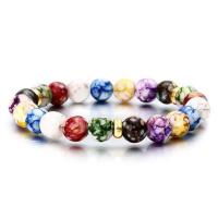 Pulsera de Cuentas Naturales con Volcánica y Ágata - Sistema Solar, Joyería Única para Mujer, Regalo Ecológico y Espiritual, Bisutería de Lujo - details 1