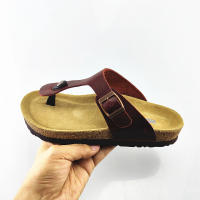 Zapatillas de cuero, zapatos de hombre y mujer con suela suave antideslizante BK, chanclas de bolsa, zapatos de playa de verano. - details 7