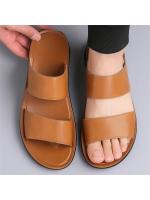 2025 verano nuevas zapatillas hombres fresco zapatillas antideslizante suave fondo playa zapatos hombres tendencia al aire libre de gran tamaño. - details 2