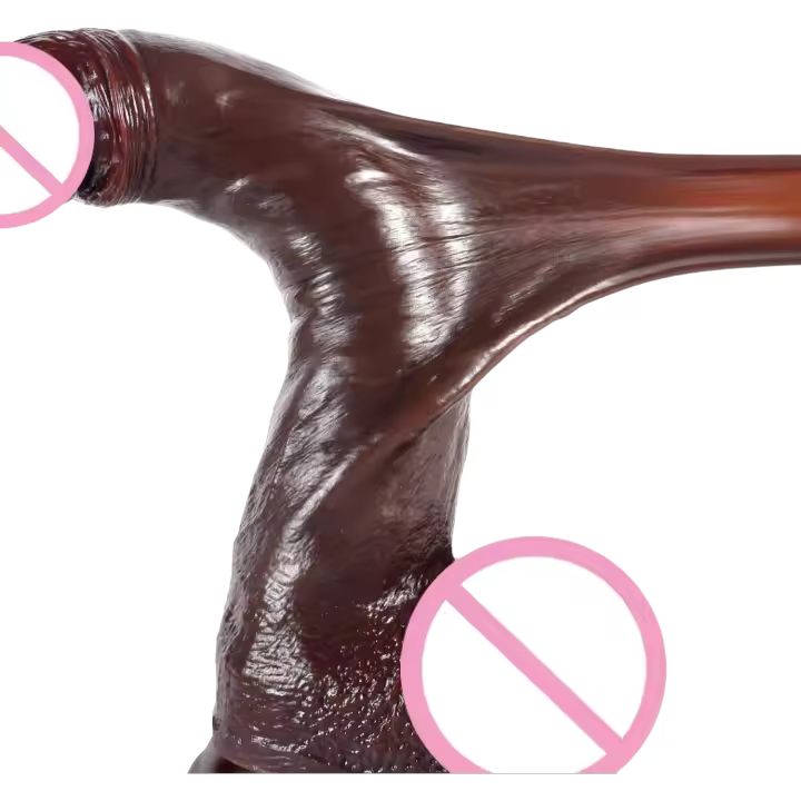 Leten-consoladores realistas de prepucio deslizante para mujer, 27 cm, ButtPlug, juego Anal vaginal falso largo, estimulador del punto G, Juguetes sexuales para adultos 18 - 1