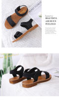 Sandalias Planas 2025 Nuevos Zapatos de Verano para Estudiantes Sandalias Romanas Zapatos de Playa Suela Suave Zapatos de Mujer de Una Sola Tira - details 16