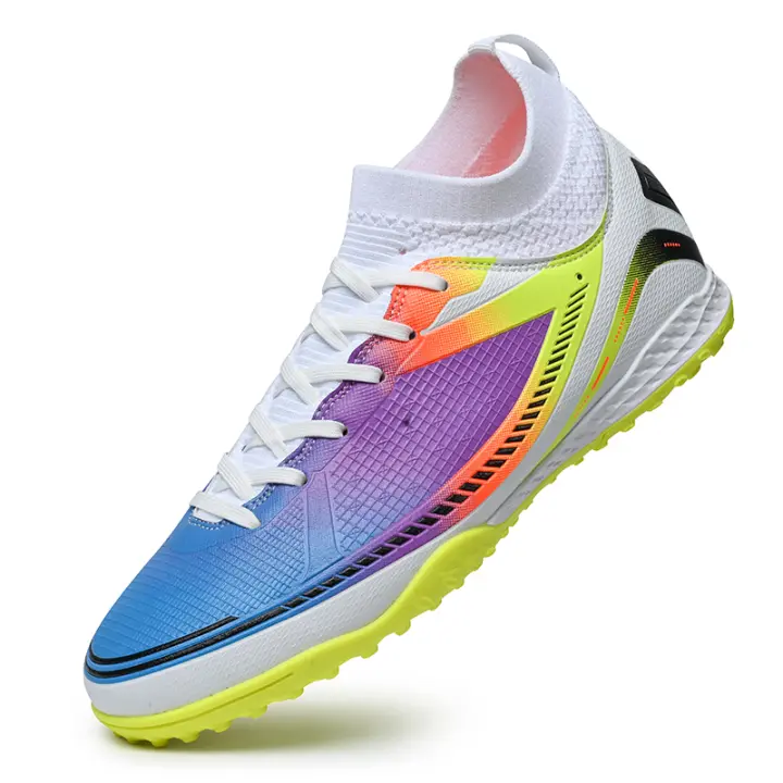 Zapatos de fútbol AG FG para hombre, zapatillas transpirables con suela antideslizante, cornamusas de fútbol para exteriores, novedad - 1