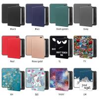 Funda para Kobo Libra color 2024, funda trasera de silicona suave de cuero PU de 7 pulgadas, libro electrónico inteligente - details 0