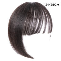 Peluca de cabello humano Invisible para mujer, postizo de extensión fino, parte superior femenina - details 3