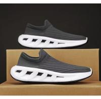 Zapatillas de deporte de moda de los hombres de malla transpirable Flyweave suela suave estiramiento al aire libre zapatos casuales zapatos para correr - details 20