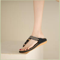 Sandalias planas ligeras y cómodas para mujer, de verano 2025, informales, de moda, para playa, tallas grandes. - details 5
