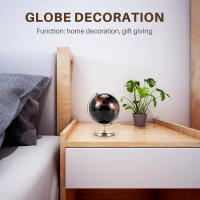 Mapa de constelación de globo del mundo para el hogar, adornos de escritorio de mesa, regalo, accesorios de decoración del hogar de oficina (dorado) - details 2
