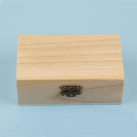 Caja de Madera de Alta Calidad S/M/L con Tapa Artesanal y Encaje Cuadrado para Decoración del Hogar y Almacenamiento de Suministros - details 24