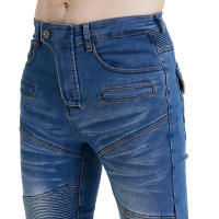 Nuevo PK718 equipo de protección conjunto de cuatro piezas de jeans, pantalones de carreras profesionales, pantalones de montar en motocicleta, pantalones de locomotora - details 10