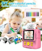 Cámara de impresión instantánea para niños y niñas, juguete de cámara Digital, regalo de cumpleaños - details 13