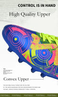 Botas de fútbol FG/TF para hombre, zapatos de fútbol para niños, tacos de entrenamiento antideslizantes para hierba, zapatillas de fútbol, calzado deportivo Unisex - details 8