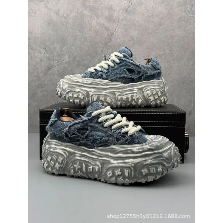 Nueva Tendencia De Moda, Zapatos Casuales Con Suela De Neumático, Zapatos Deportivos Versátiles Con Plataforma - 1