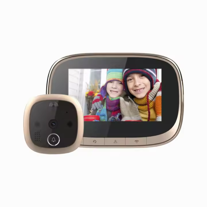 cámara mirilla puerta wifi Timbre inteligente exterior interfonos para casa - 1