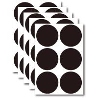 Pegatina de pizarra negra borrable de PVC, etiquetas de caja de crema cosmética, tarros de especias de cocina para el hogar, etiquetas múltiples, 1 hoja - details 1