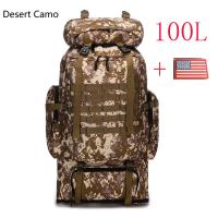 Bolsa de alpinismo de 80L/100L, mochila táctica militar grande para escalar, senderismo al aire libre, Camping, bolsas de viaje - details 24