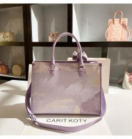 Bolso de mano morado de gran capacidad2025Nuevo bolso de viajero de alta gama - details 2