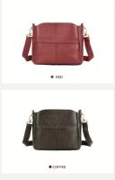 Bolso Cruzado de Cuero Genuino Bolso de Hombro de Piel de Vaca de Capa Superior - details 6